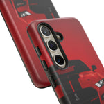 Red Mustang Art Phone Case, GT500 American Muscle Car Tough Cover