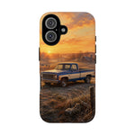 73 Chevy C10 Square body Truck Two-Tone Sunrise Tough Phone Case
