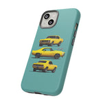 1969 Camaro SS Yellow Triple View Tough Phone Case Cover Gift