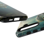 Largemouth Bass Phone Case, Sunlit Underwater Tough Cover, Gift