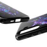 Holographic Wolf Phone Case, Fractured Prism Iridescent Cover