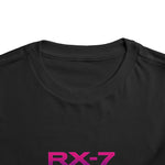 Kid’s Neon RX-7 Mazda Rotary Engine Toddler T-Shirt Boys Girls Car Tee