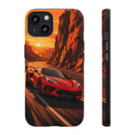 Red C8 Desert Canyon Sunset Phone Case Tough Case