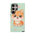 Shiba Inu Kawaii Chibi Smile Pet Dog Art Tough Phone Case