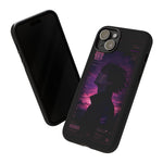 Melancholy Data Poster Phone Case, Glitch Anime Sky Tough Cover