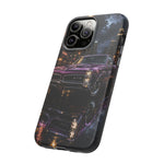 67 GTO Phone Case Purple, Rainy City Night Muscle Car Tough Cover