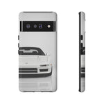 White NSX Phone Case, Retro 90s JDM Supercar Cover, Gift for Car Lovers