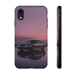 Sunset Skyline GT-R R32 phone case | car reflection, purple dusk
