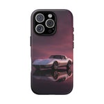 Soft White C3 Corvette Mauve Sky Phone Case