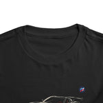 Toddler Tee, black 2019 ZR1, Kids Car Shirt, Boys Graphic Tshirt, Infant Racing