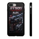 GT500 Supercharged 5.2L Phone Case | Muscle Car Engine Spec Cover