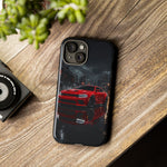 Charger Hellcat Widebody Red Rain Art Phone Case