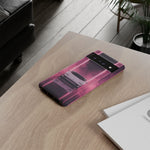 Countach Neon Wedge Phone Case Retro Supercar Tough Case