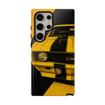 Z28 Yellow Camaro Retro Poster Tough Phone Case