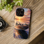 Sunset Bass Fishing Boat phone case | Tough Cover