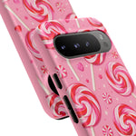 Candy Swirl Lollipop Art Tough Phone Case