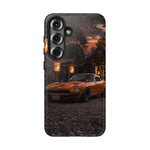 Datsun 240Z Shrine Blossom Dusk Tough Phone Case - Warm Lantern Glow