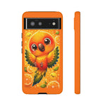 Sun Conure Kawaii Citrus Art Tough Phone Case