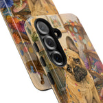 Guilty French Bulldog Phone Case, Confetti Watercolor Cover