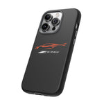 Orange C8 Z06 Phone Case for Chevy Fans, Tough Protective Cover