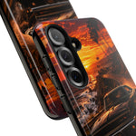 Charger RT Phone Case, Black Coastal Highway Motion Blur