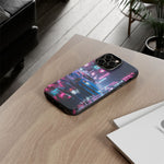 Skyline GT-R Tokyo Rain JDM Night Art Tough Phone Case