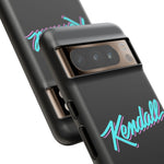 Miami Kendall Pride Retro Script Name Phone Case