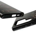 Trans Am Phone Case Black Gold, Three-View Vector Tough Cover