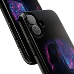 Girl at Window Night Cityphone Case | Tough Case
