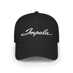 Impala Script Cap Vintage Cursive Badge Chevy Classic Baseball Hat 1964 Car Gift
