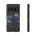 Camaro ZL1 Phone Case, Blue Track Smoke Studio Cover