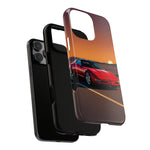 Red C4 ZR-1 King of the Hill Art Tough Phone Case