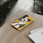Sheepdog Hair Flip Phone Case Funny Dog Lover Gift