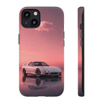 White FD RX-7 Blush Pink Sky Tough Case