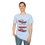 1959 Fairlane 500 Vintage Car T-Shirt | Classic Red 1950s Automobile Tee