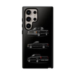 Black Silverado Classic Pickup Tough Phone Case for Chevy Truck Fans