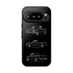 Black Silverado Classic Pickup Tough Phone Case for Chevy Truck Fans