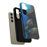 Grouper Reef Phone Case, Sunbeam Ledge Marine Art Tough Cover