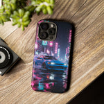 Skyline GT-R Tokyo Rain JDM Night Art Tough Phone Case