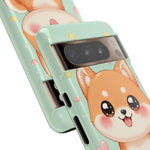 Shiba Inu Kawaii Chibi Smile Pet Dog Art Tough Phone Case