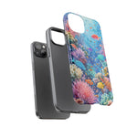 Underwater Coral Reef Phone Case | Colorful Tropical Fish Ocean Scene