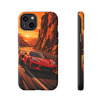 Red C8 Desert Canyon Sunset Phone Case Tough Case