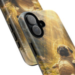 Pug in Sunbeams phone case | Dog Lover Tough Cover