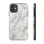 White Marble Pattern Phone Case | Tough Cover