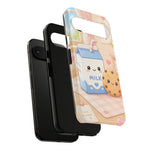 Milk Cookie Phone Case Cute Food Kawaii Tough Cover Gift Art