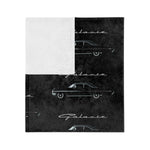 1964 Galaxie Black Microfiber Throw Blanket Classic Car Gift