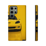 Yellow C6 Z06 Corvette Studio Tough Phone Case