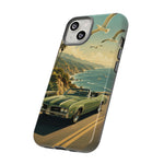 Vintage Olds 442 Convertible Coastal Drive phone case