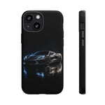 Hypersonic Gray C8 Studio Rim Light Tough Phone Case