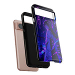 Neon Shrine Maiden phone case | Tough Case, anime vaporwave